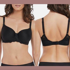 NEW $76 Fantasie [ 30J US ] Rebecca Underwire Spacer‎ Bra Black #5795